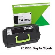 WEB TONER WT-MS810/MX710 WT-MS810/MX710 25000 Sayfa SİYAH MUADIL Lazer Yazıcı...