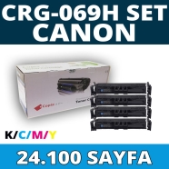 KOPYA COPIA YM-CRG069H-SET CANON CRG-069H KCMY 24100 Sayfa 4 RENK ( MAVİ,SİYA...