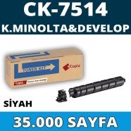 KOPYA COPIA YM-CK7514 UTAX TRIUMPH ADLER CK-7514 35000 Sayfa SİYAH MUADIL Laz...