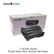 KOPYA COPIA YM-C-EXV17-SET CANON C-EXV17 KCMY 116000 Sayfa 4 RENK ( MAVİ,SİYA...