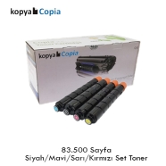 KOPYA COPIA YM-C-EXV47-SET CANON C-EXV47 KCMY 83500 Sayfa 4 RENK ( MAVİ,SİYAH...