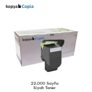KOPYA COPIA YM-CS735 LEXMARK 71C8HK0 22000 Sayfa SİYAH MUADIL Lazer Yazıcılar...
