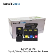 KOPYA COPIA YM-TK-5430-SET KYOCERA TK-5430 KCMY 5000 Sayfa 4 RENK ( MAVİ,SİYA...