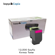 KOPYA COPIA YM-CS735M LEXMARK 71C8XM0 12500 Sayfa KIRMIZI (MAGENTA) MUADIL La...
