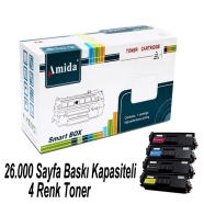 AMIDA P-BTN466 BK/C/Y/M BROTHER P-BTN466 BK/C/Y/M 26000 Sayfa 4 RENK ( MAVİ,S...