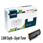 AMIDA P-HP435/436/285XL HP 435/436/285 2000 Sayfa SİYAH MUADIL Lazer Yazıcıla...