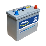 ESAN ( 505500100002 ) 12 V 55 Ah C20 NS60 JAPON TİPİ DAR SULU Akü