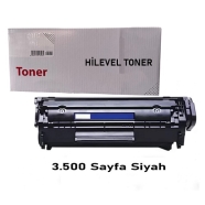 HİLEVEL TONER HT-HP2612X HT-HP2612X 3500 Sayfa SİYAH MUADIL Lazer Yazıcılar /...