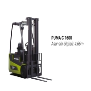 SANICA 533-PMC16003YL466SL00X ELEKTRİKLİ 4,66m ASANSÖRLÜ Forklift