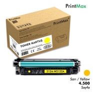 PRINTMAX PM-W2122A PM-W2122A 4500 Sayfa SARI (YELLOW) MUADIL Lazer Yazıcılar ...