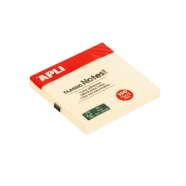 APLI 10975 CLASSİC NOTES 75X75 mm SARI Yapışkan Not Kağıdı