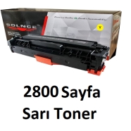 SOLNCE SOLNCE-040 CRG-718/ CC532/CE412/CF382 Y 2800 Sayfa SARI (YELLOW) MUADI...