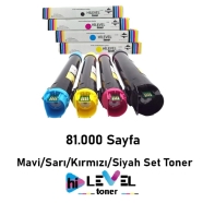 HİLEVEL TONER HT-C8045-SET HT-C8045-SET 81000 Sayfa 4 RENK ( MAVİ,SİYAH,SARI,...