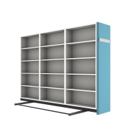 AKAJU SC32S SC32S ÜÇLÜ MODÜL ÇİFT YÜZLÜ KAPAKSIZ Compact Arşiv Dolabı