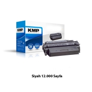 KMP 1217,6500 HP CE505X 05X 12000 Sayfa BLACK MUADIL Lazer Yazıcılar / Faks M...