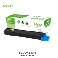 I-AICON C-TK 8325 C KYOCERA TK-8325 12000 Sayfa CYAN MUADIL Lazer Yazıcılar /...