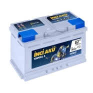 İNCİ ( 1011164 ) 12 V 82 Ah C20 FORMUL A TAURUS SULU Akü