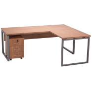 MARİSİT LUNETTA LNT 180160 "L" Tipi 2'li Masa Takımı