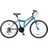 BELDERIA 152.101.00077 21 Vites 24 inch KIRMIZI Renk DAĞ BİSİKLETİ