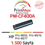 PRINTMAX PM-CF400A PM-CF400A 1500 Sayfa SİYAH MUADIL Lazer Yazıcılar / Faks M...