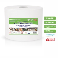 MARMARİS 012.MH-700 OTOMATİK 6'lı FOTOSELLİ DİSPENSERLER İÇİN RULO 44 g/m² Çİ...