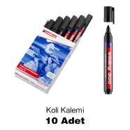 EDDING ED300 Siyah Permanent Markör Kalıcı Yazı Kalemi