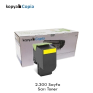 KOPYA COPIA YM-71B50Y0 LEXMARK 71B50Y0 2300 Sayfa MAGENTA MUADIL Lazer Yazıcı...