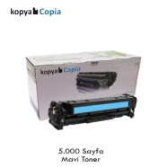 KOPYA COPIA YM-CF411X HP CF411X/CRG046H 5000 Sayfa CYAN MUADIL Lazer Yazıcıla...