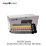 KOPYA COPIA YM-TN323 KONICA MINOLTA TN-323 23000 Sayfa 4 RENK ( MAVİ,SİYAH,SA...