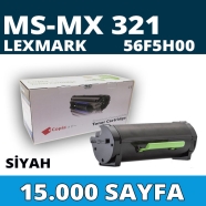KOPYA COPIA YM-56F5H00 LEXMARK 56F5H00 15000 Sayfa BLACK MUADIL Lazer Yazıcıl...