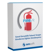 SIMSOFT FIREVR-001-21 Yangın Söndürme Simülasyonu Sanal Gerçeklik Yazılımı