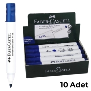 FABER CASTELL 5040254024000 W.Board Marker W153 Mavi Beyaz Yazı Tahtası Kalemi